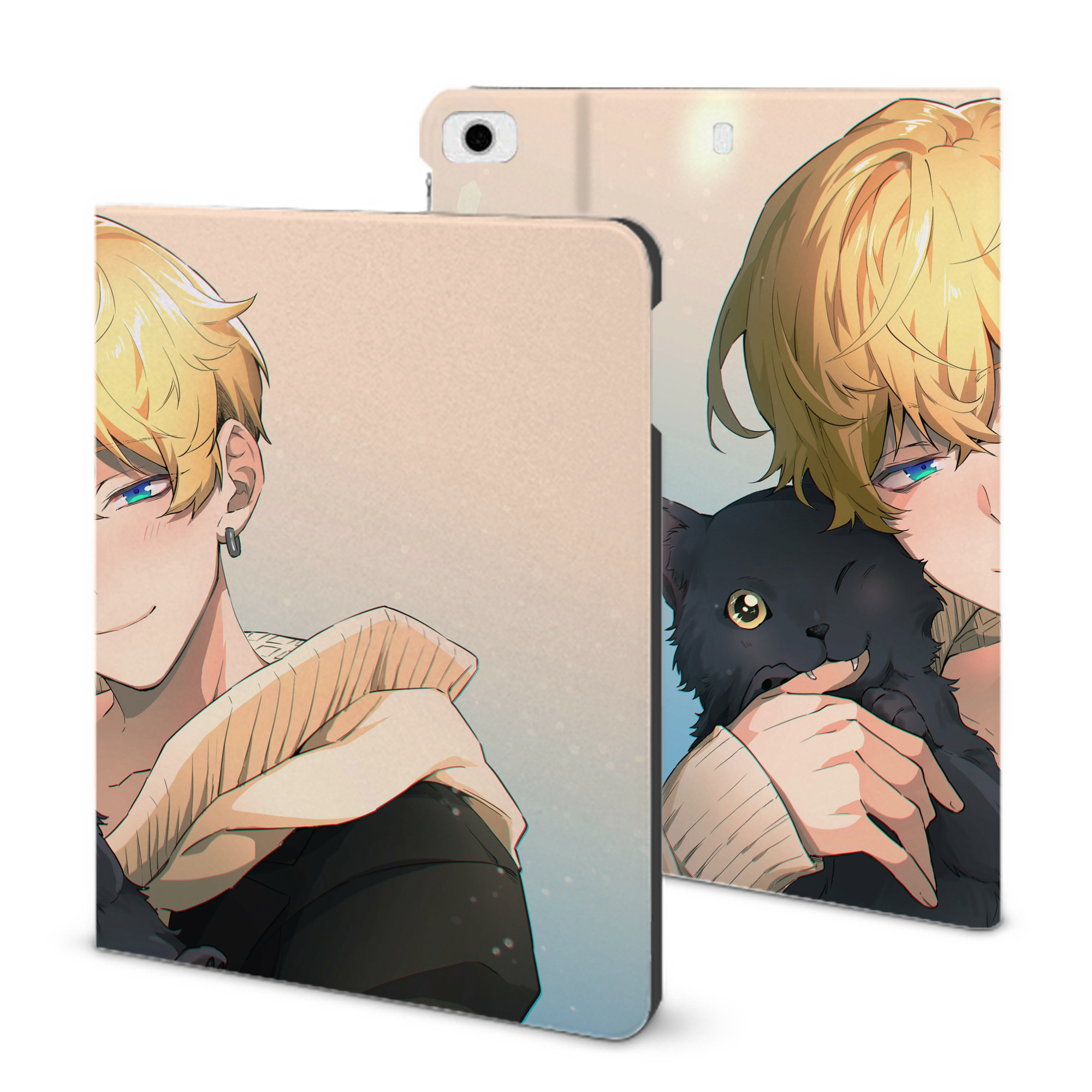 （画像用） 東京リベンジャーズ Tokyo Revengers IPad ケース ブック型 PUレザー TPU 耐衝撃 軽量 薄型 ペン収納なし 全面保護 IPad 各モデル対応